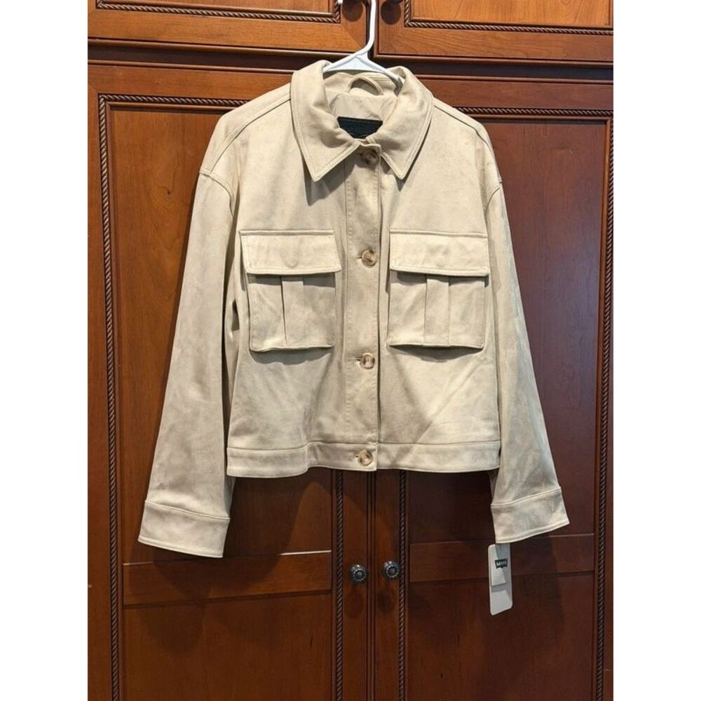 Levi's Women's Faux Suede Utility Shacket / Jacket